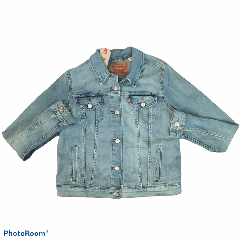 Levi's Original Trucker Blue Jean Button Jacket